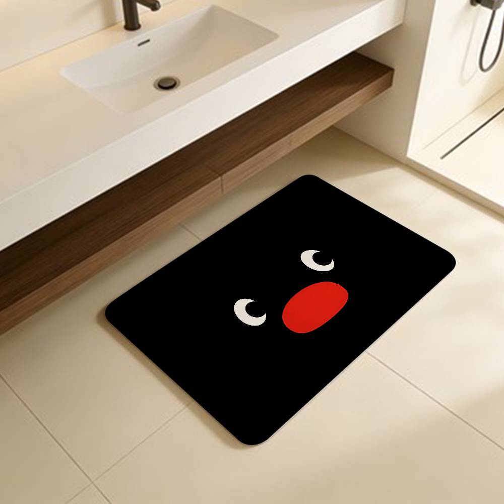 Funny P-PinguS Cute Cartoon Entrance Door Mat Nordic Style Home Doormat Bathroom-Toilet Mats Bedroom Hotel Decor Mat