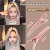 2Pcs High Cranial Top Fluffy Clips, Seamless Positioning Duckbill Clips for Hair Root Fixing & Bangs Styling