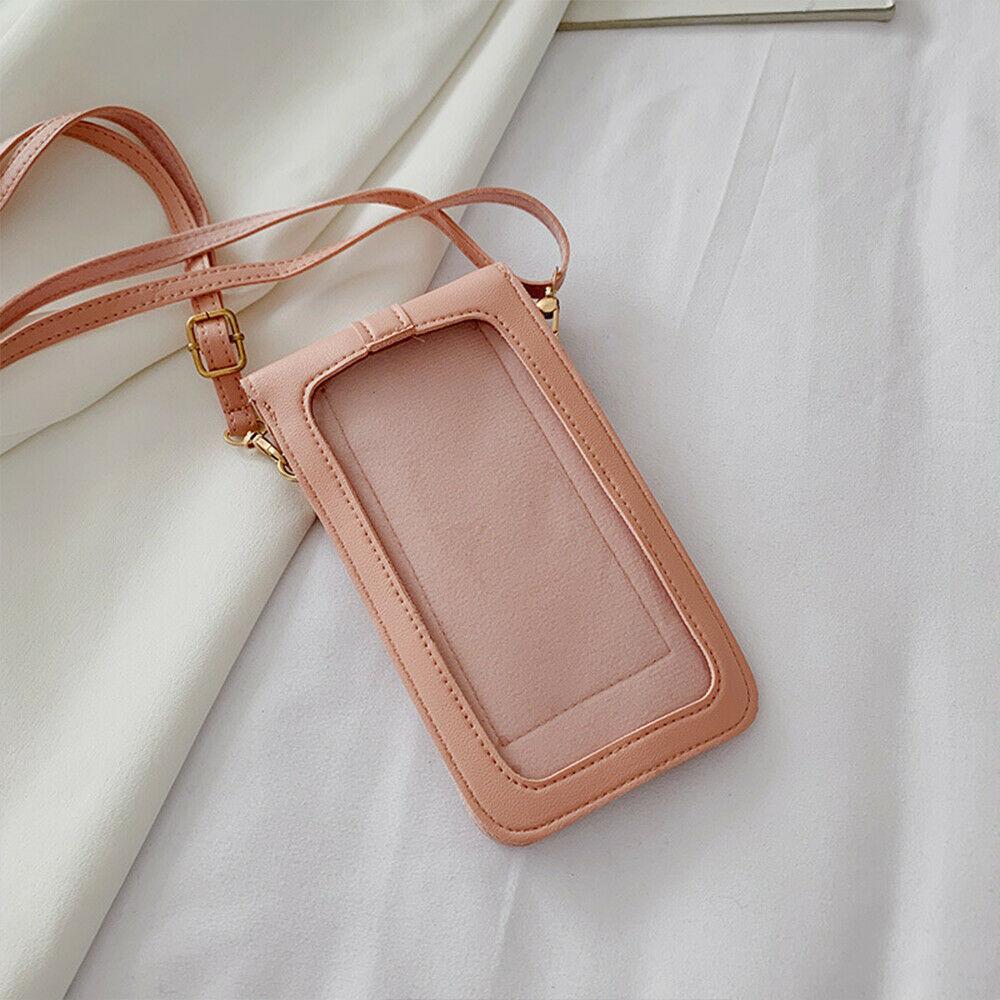 Womens Cell Phone Purse Bag Shoulder Strap Womens Screen Cross-Body Pouch Wallet