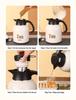 Large Capacity Stainless Steel Thermos Kettle: Stew Pot & Tea Pot for Hot Water