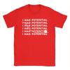 Project Hail Mary I Had Potential Sci Fi Sarcastic Nerd T-Shirt Fashion T-Shirts Short-Sleeved Tshirt Cotton Oversize Clothing