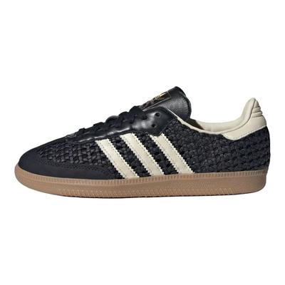 Samba OG Core Black Cream White Gold Metallic Women Sneakers HQ9282