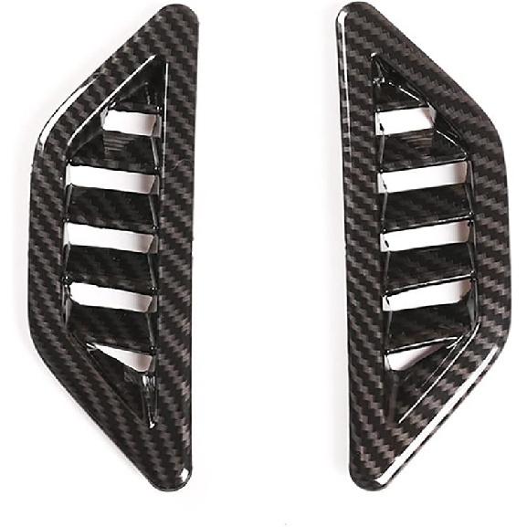 Car Accessories Fit for Subaru BRZ Toyota 86 2012-2020 Instrument Panel Dashboard Trims Air Outlet Frame Cover (Carbon Fiber Style) ABS 2 PCS