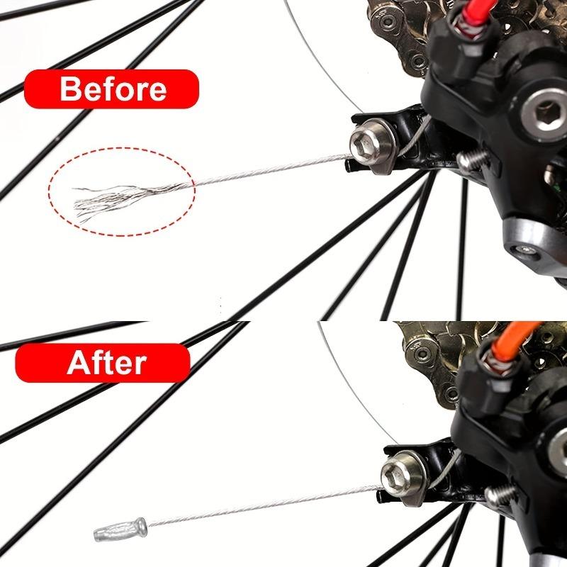 10PCS MTB Bicycle Brake Line Stainless Steel Gear Shift Cable 1.7/2M Road Bike Speed Line Fixed Gear Inner CableWire for Cycling