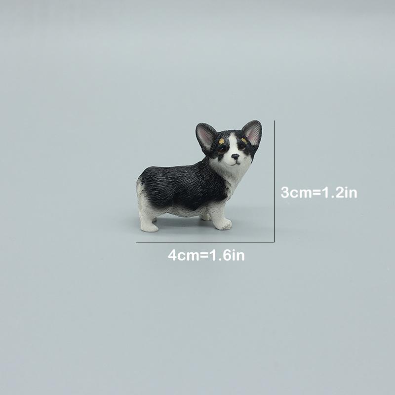 Προσομοίωση Σκύλου Corgi Διακόσμηση Ταμπλό Αυτοκινήτου Χαριτωμένο Σκυλάκι Διακοσμητικό Ταμπλό Αυτοκινήτου Ρητίνη Φιγούρα Σκύλου Διακόσμηση Σπιτιού Γραφείου