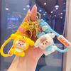 Keychain Couple Schoolbag Pendant Cute Bag Keychain Pendant Small Gift