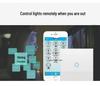 WiFi Smart Home Touch Switch with Alexa Voice Control, European Standard 86 Panel, Mobile Remote Operable