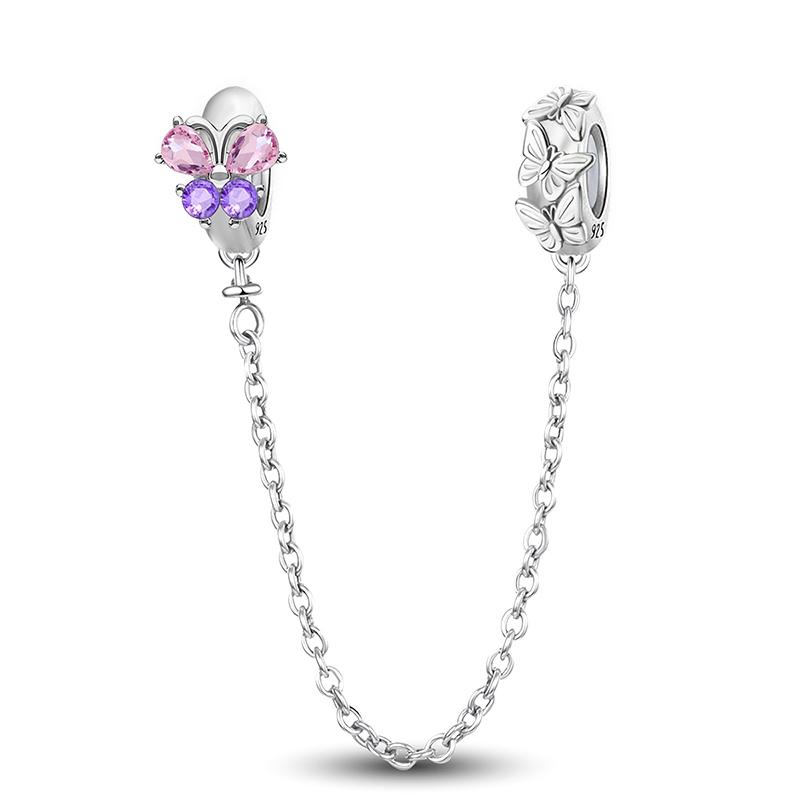 Original Copper Charms Beads Glowing Luminous Bee Firefly Butterfly Pendant For Bracelet Bangle Charm Diy Jewelry