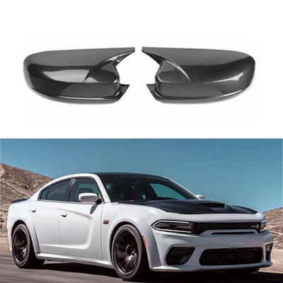 Dodge Charger Bull Horn Rearview Mirror Cover - Decorative Modification Element