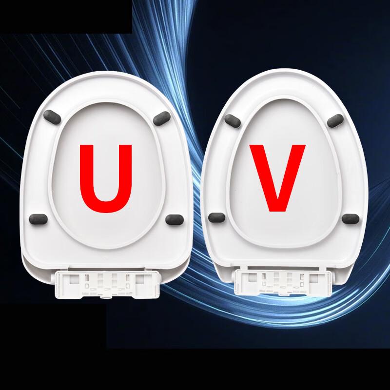 TLXT Thickened Soft-Close O-Shaped Toilet Seat