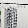 10 Pieces Space Aluminum Alloy Pants Clip Metal Hooks Clothes Skirt Dress Trousers Hangers Wardrobe Multifunctional Storage Rack