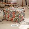 Nordic Oil Painting-Style Futon Cushion: Retro Light Luxury for Living Room Floor or Seat.