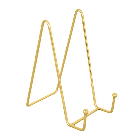 Metal Plate Display Stand Picture Frame Easel Tabletop Picture Stand Wire Easel for Display Photo Frame Book Sign Vinyl Record