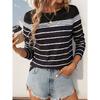 Ladies' New Versatile Work Four Seasons Leisure Daily Sexy Beautiful Loose Top Long Sleeve T-Shirt