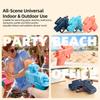 Novelty Reverse Spray Water Gun Double Switch Nozzle Prank Toy Portable Mini Pocket Squirt Gun for Summer Outdoor Pool Beach