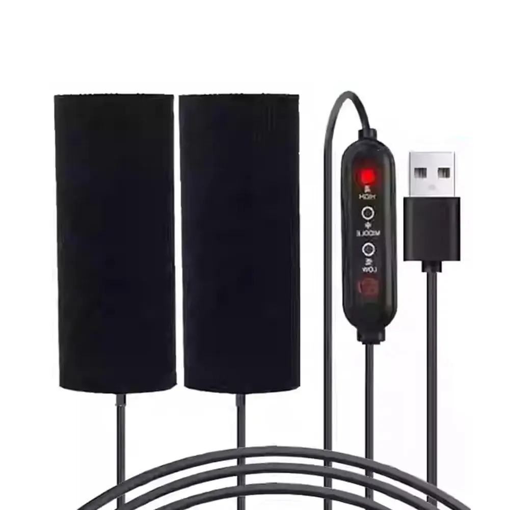 Мотоциклетные грелки для рук 5 В USB 3 режима Подогреватель Электрическая накладка Рукоятка руля Комплект аксессуаров Нагреватель Мотоциклетный подогреватель Hea X2Q1