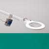 This is an adapter for attaching the HOZAN arm mount adapter to an arm F-94 magnifier. F-94-2