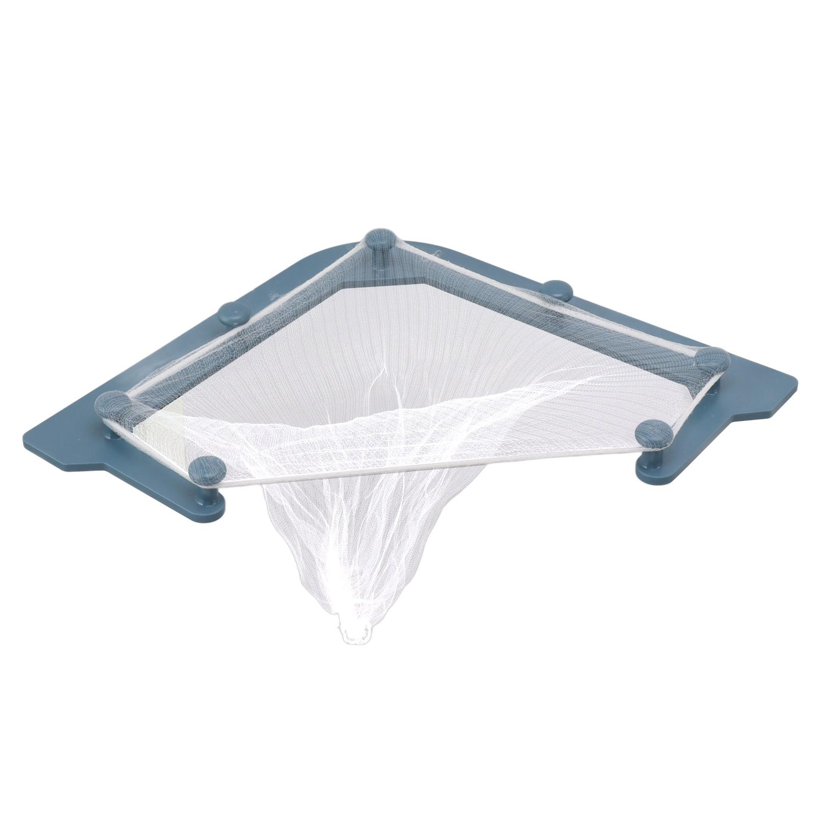 2 Set   Holder Filter Stable Corner Sink Strainer with 100PCS Sink Strainer Bag for Kitchen Waste Leftover