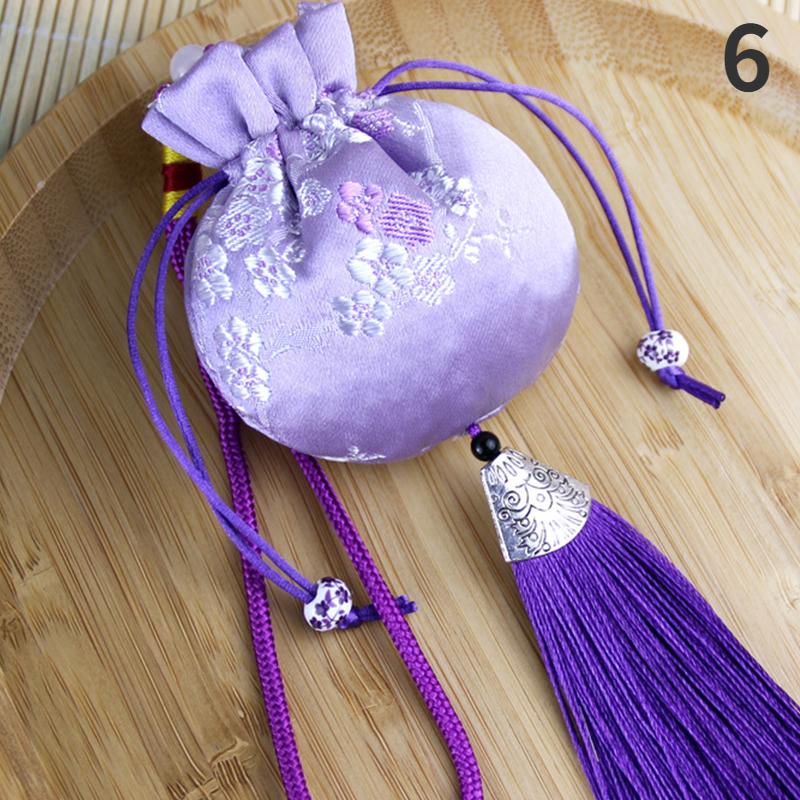 Temperament Sachet Fashion Retro Brocade Hanfu Accessories Car Hanging Decoration Portable Chinese Vintage Jewelry Storage Bags