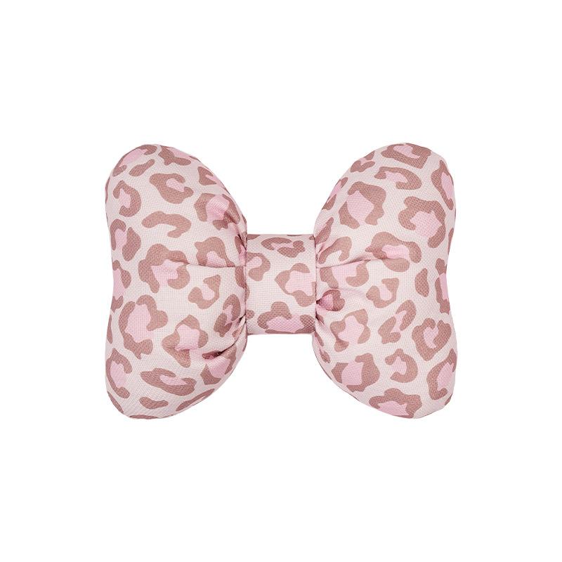 New car seat cushion leopard print cat four seasons universal car seat cushion linen breathable and comfortable car seat cover