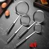 ZISIZ Stainless Steel Fine Mesh Oil Skimmer Spoon (4-Pack)