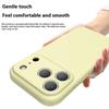 For iPhone 17 Pro Case Precision Fit PC+Liquid Silicone Protective Phone Cover with Microfiber Lining