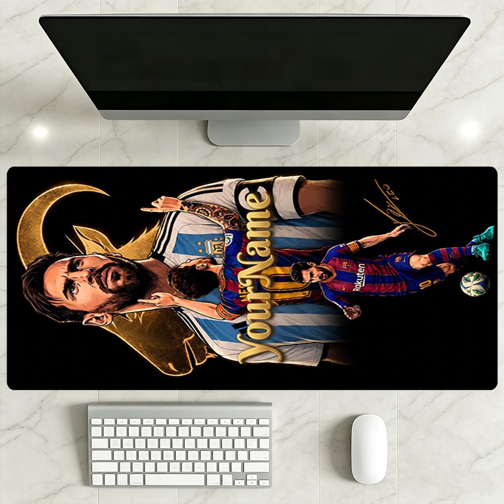 Messi Customizable Name Beach Towel Soft Durable Quick-Dry Suitable for Swimming Gym Camping Yoga Vacation