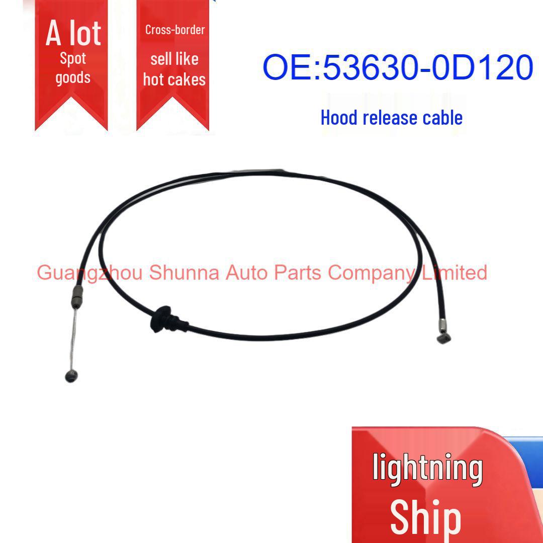 53630-0D120: Toyota Yaris Hood Release Cable GZSN