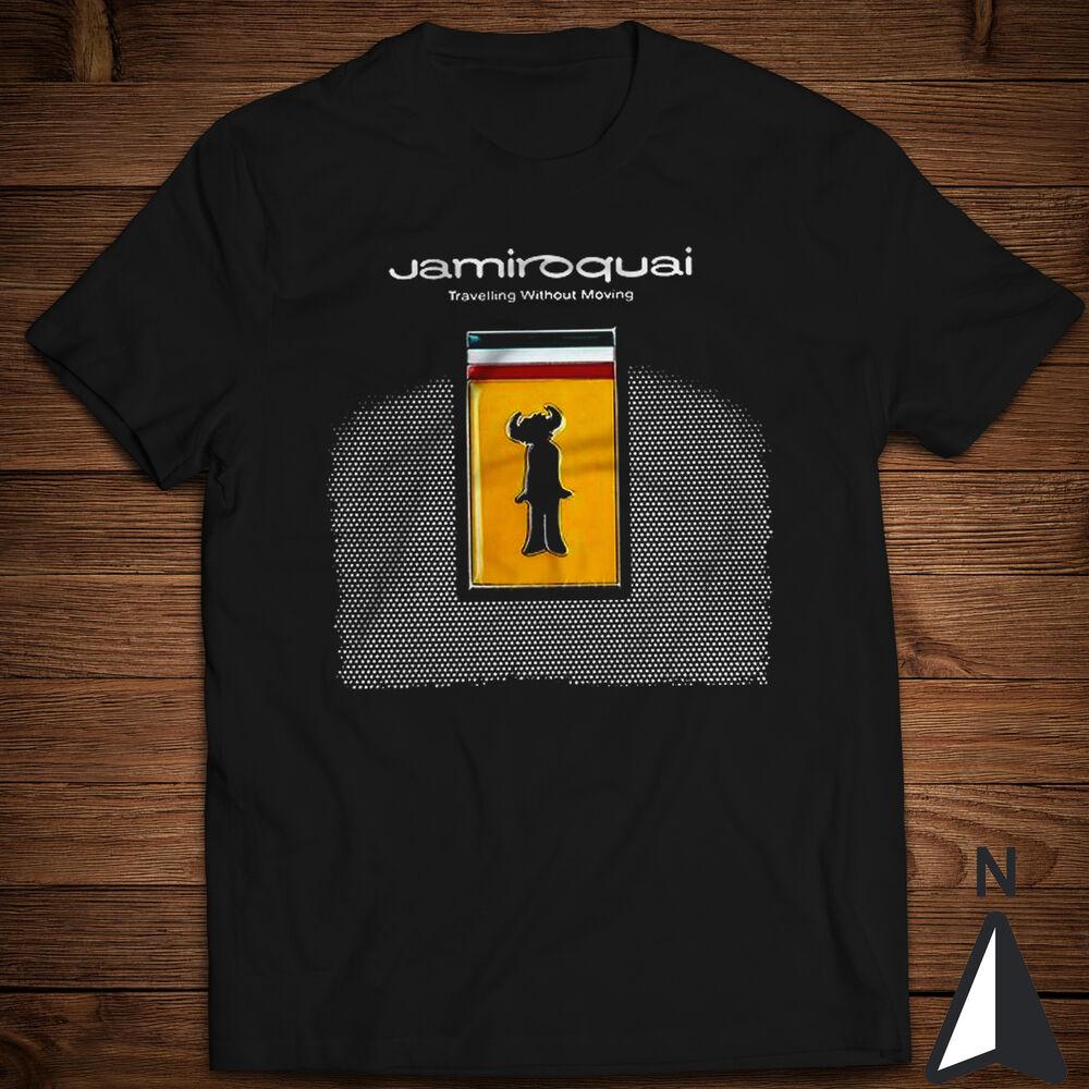 Vintage Music Travelling Without Moving Jamiroquai Virtual Insanity Cosmic Girl Unisex T-Shirt S