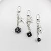 Retro Dice & Billiards Pendant Bag Charm Keychain