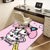 Office Rug My Melody, Drink Me Anti-Slip Rug, Machine Washable for Living Room, Bedroom, Office, Multiple Sizes, Bedroom Mat, Decorative Mat, Durable