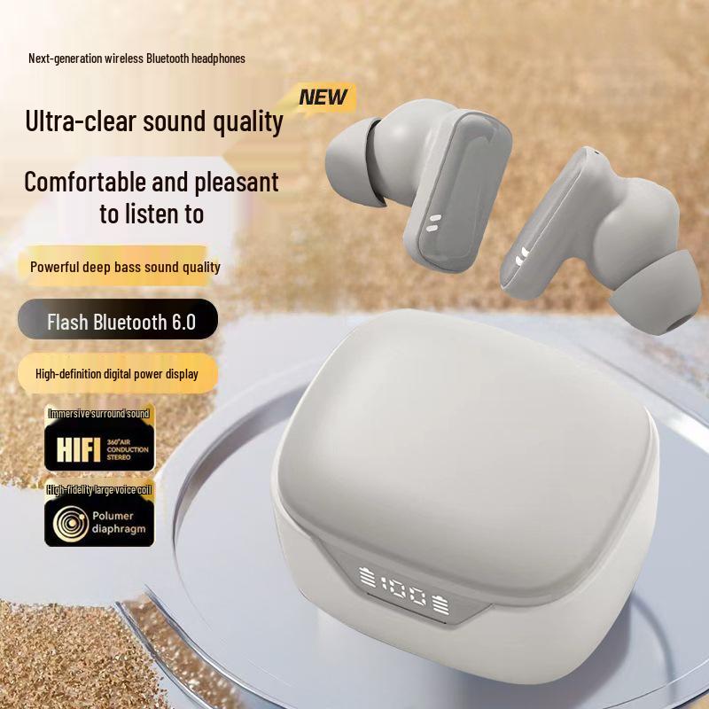 Compact Wireless Bluetooth Earbuds: Low Latency, Long Battery, Painless Fit - Ideal for Running & Music (Q92)