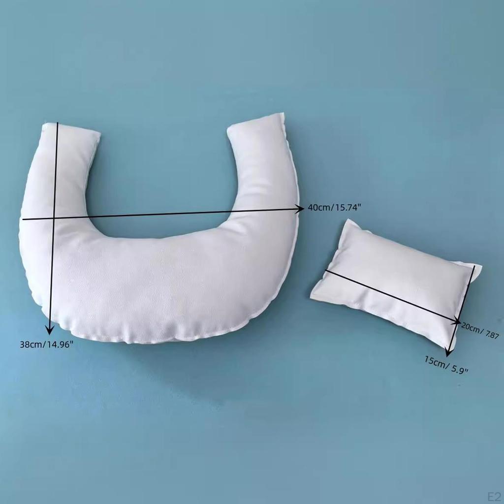 2Pcs Baby Kissen für Fotografie Weiche Gestaltung Professionelle