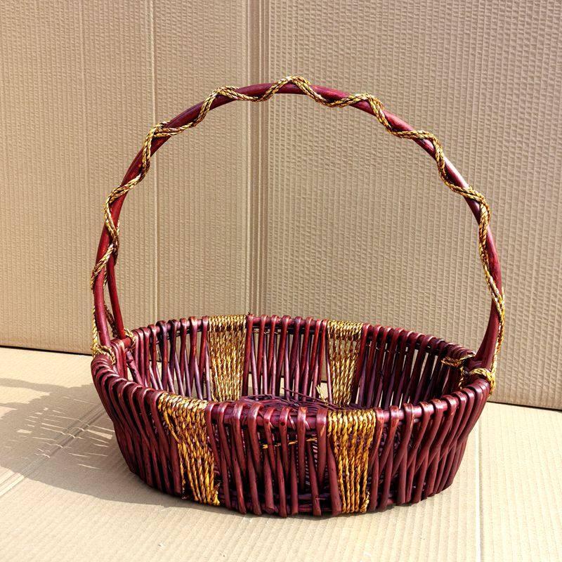 Wicker Fruit Gift Basket
