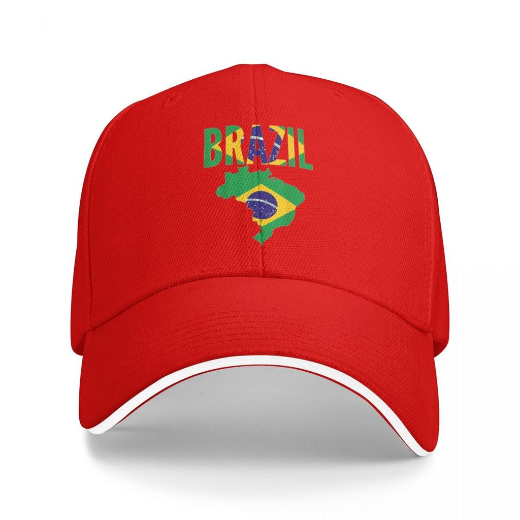 Brazil Soccer Team Football Brazilian Flag Baseball Caps Snapback Baseball Hats Breathable Casual Casquette for Men And Women