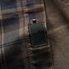 Spring and Autumn Long Sleeve Shirt Men's Youth Plaid Shirt Thin Top Large Size Men's Shirt