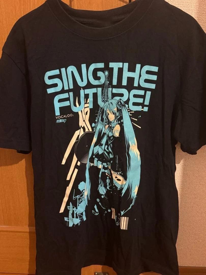 

Vintage Retro COSPA Hatsune Miku T-shirt Black NT083 FREE SHIPPING S