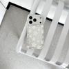 Coque Style Coréen Étoile Pailletée pour iPhone 17, 16 Pro Max, 15, 14