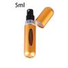 Refillable Mini Perfume Bottle Portable Cosmetic Bottle Spray Bottle Atomizer Spray Container Travel Refillable Bottles 5ml KTY