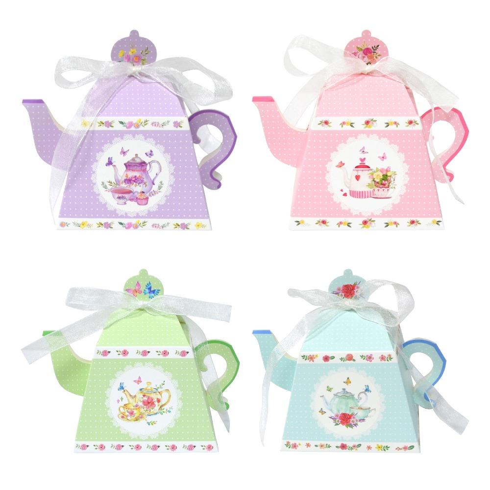 

Чайник сувениры для чаепития 4 стиля украшения для чаепития для взрослых Коробки для сувениров для чаепития чаепитие