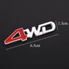 1PC Auto Car 3D Metal Sticker 4WD 4X4 For Honda Civic Accord Fit Subaru Impreza Forester XV Nissan Qashqai Juke Tiida ED4
