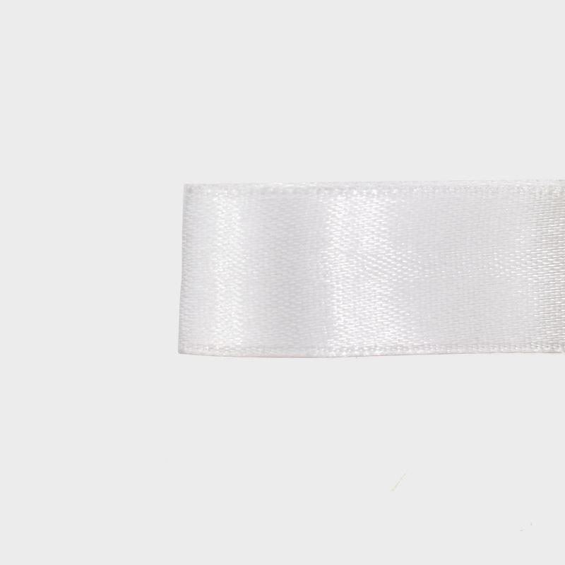 Hanfan 2cm Wide Satin Ribbon - 91m Roll for Cake, Floral, Christmas, and Wedding Decorations