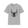 Wendigo T-Shirt, Horned Demon Tee, Scary Monster Gift, Creepy Cryptid T-Shirt