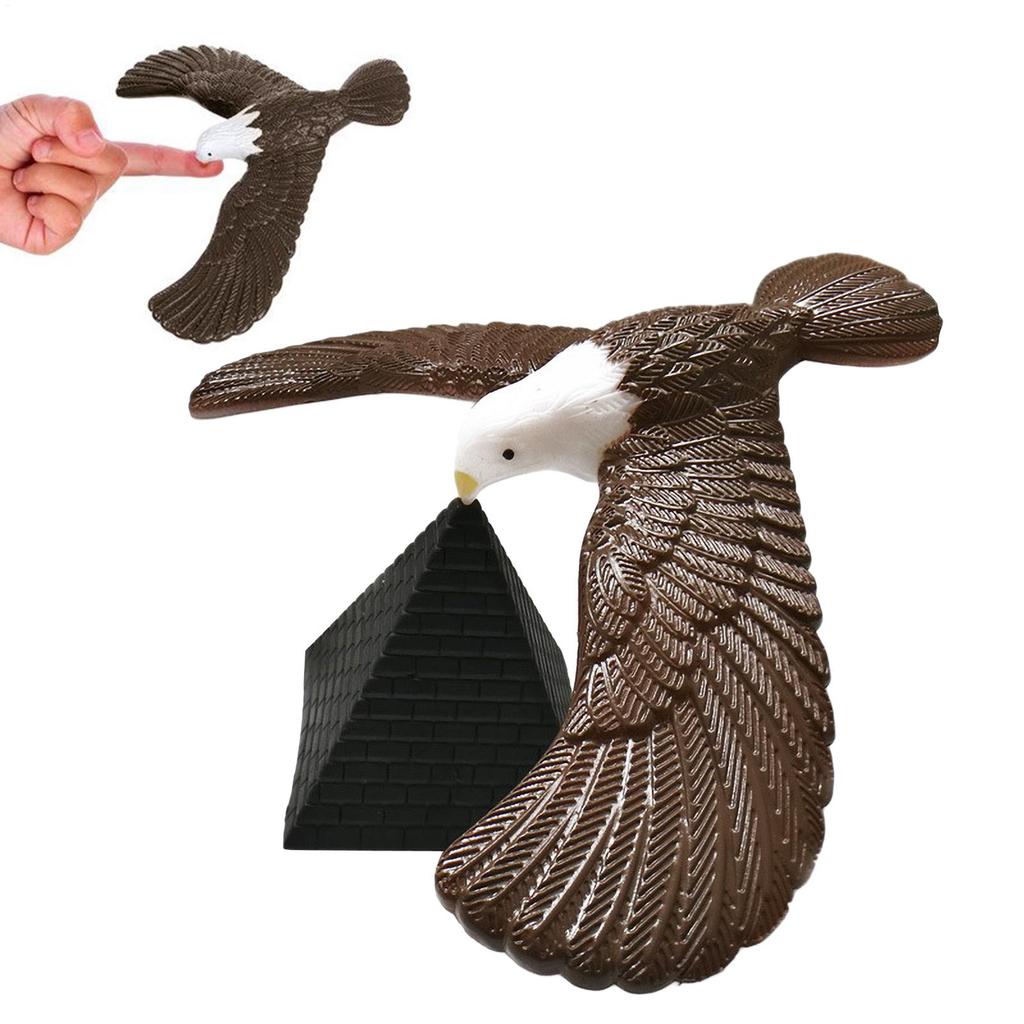 Balancing Eagle Bird Toy, Physics Gravity Science Desk Decor, Anti-Stress Finger Balance Game, Educational Gift for Kids Adults
