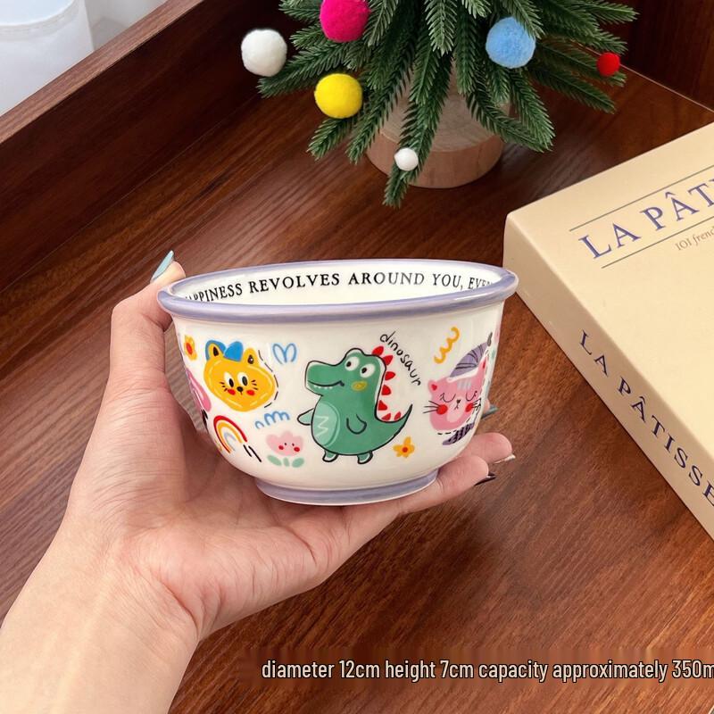 Cute Cartoon Underglaze Ceramic Dishware