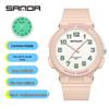 Silent Luminous Waterproof Quartz Wristwatch for High School Students