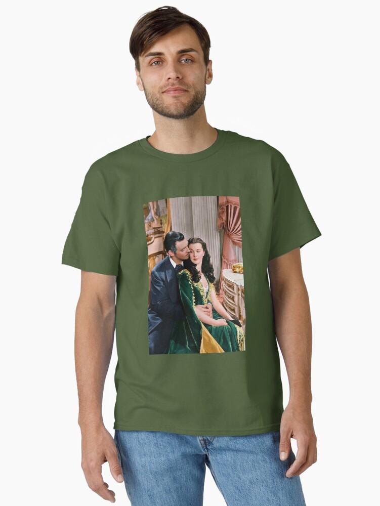 Gone with the Wind Retro Making Out With You Scarlett O'Hara Proverbs Classic T-Shirt