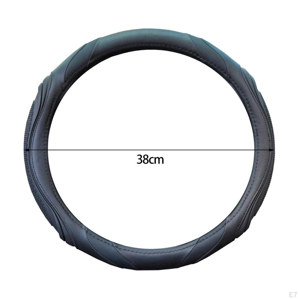 Auto Car Steering Wheel Cover Interior Accessories Universal Easily Install for Spring Summer Autumn
