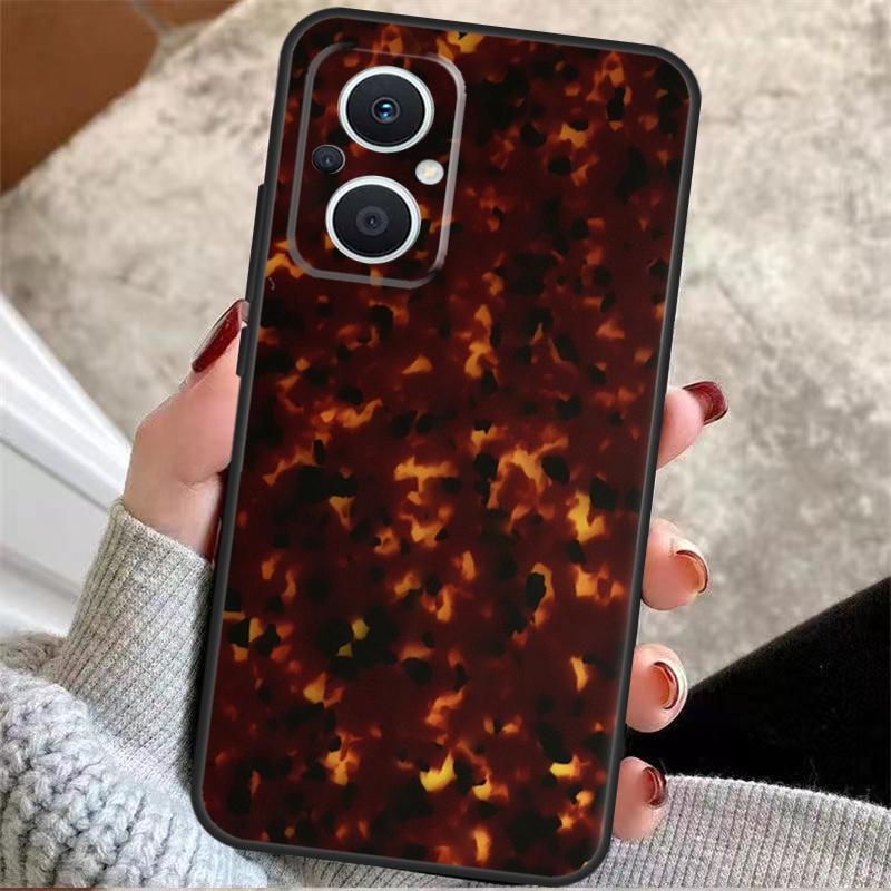 

polished tortoise shell Marble Pattern Case For OPPO Reno 5Z 4Z 2Z 8T Reno 4 5 6 7 8 Lite OPPO Find X6 X5 Pro X2 X3 Neo Lite OPPO Reno4 Z 5G