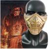 Mortal Kombat Scorpion Latex Half Face Mask For Halloween Costume And Cosplay